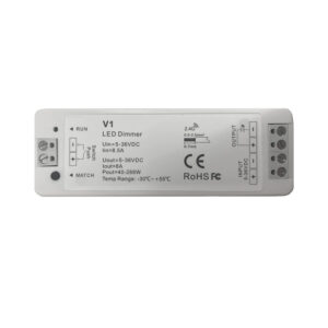 Контролер V 1 диммер 8 А для монохромных светодиодных лент